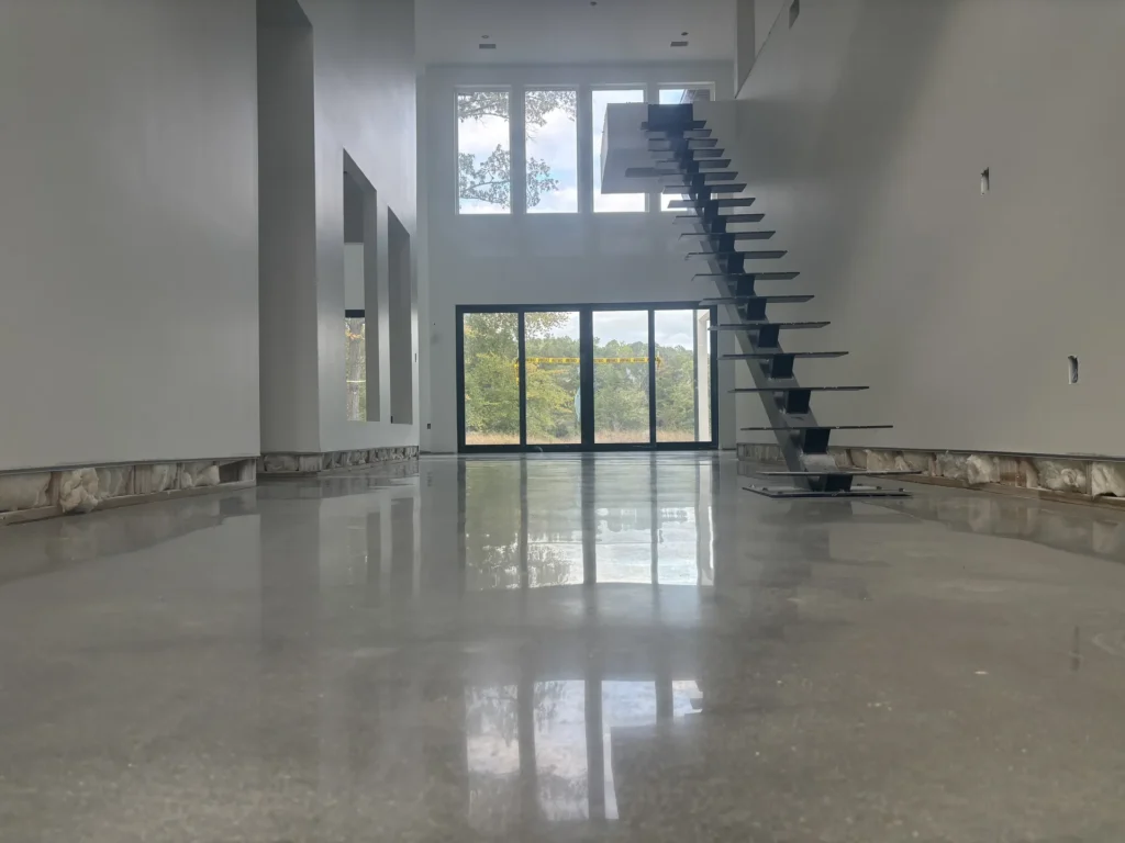 residential-polished-concrete-staircase